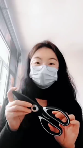 Multi-Function 4 in1 Stainless Steel 3cr13 Kitchen Scissors For Scrape Fish Scales Cut Chicken Feet Crack Nuts Bottle Opener