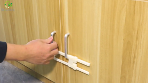 ที่ล็อคตู้ ประตู ตู้เย็น ตัวล๊อคลิ้นชัก อุปกรณ์ล็อกประตูบานเลื่อน ป้องกันเด็กเปิด เพื่อความปลอดภัย