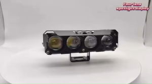 ไฟสปอร์ตไลท์ led 12V-24V อลูมิเนียมผสม สว่างมาก ไฟสปอร์ตไลท์รถยนต์ สปอร์ตไลท์มอเตอร์ไซค์ กันน้ำ กันกระแทก เเสงสีขาว+แสงสีส้ม ไฟสปอร์ตไลท์มอเตอร์ไซค์ไฟหน้ามอเตอร์ไซค์ universal สําหรับรถจักรยานยนต์ รถบรรทุก Moto SUV