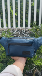 Tas Selempang WaistBag Pria Casual PEGE Bumsoo Waistbag Waterproof AntiAir Bisa Untuk Pinggang - PG 9014