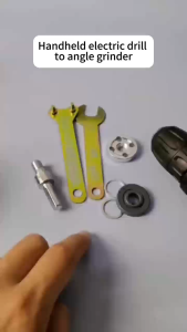 5pcs/set Angle Grinder Accessories with Connecting Rod and Wrench for Conversion Angle Grinding Tool