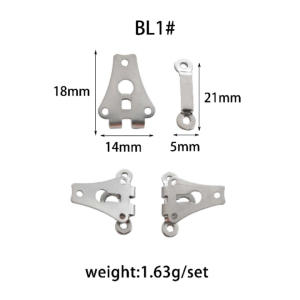 (20 cái) Cái móc cài quần tây nam nữ bộ ba ghết quần tây loại may bằng tay BL1# #ssl_accessories