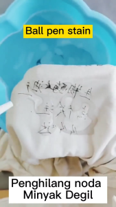 Clothes Stubborn Oil Stain Remover 200ml Pakaian Degil Noda Minyak 免洗去渍液 强力去衣物顽固油污