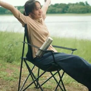 🔥พร้อมส่ง🔥 เก้าอี้แคมป์ปิ้ง เก้าอี้ปิคนิคพับได้ เก้าอี้สำหรับแคมป์ปิ้ง  รับน้ำหนักได้ไม่เกิน 160 กก