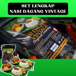 READY TO COOK Set Lengkap Nasi Dagang Vintage Produk Original Terengganu dengan Pes Gulai & Bahan Masakan | PAYANG MALL