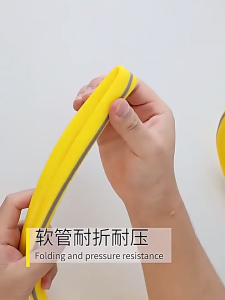 1/2"Garden hose PVC Hose Three layer anti-explosion pipe water hose pipe Household hose Wear/stretch/sun resistance