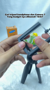 TRIPOD HOLDER HANDPHONE MEJA YUNTENG YT-228 DUDUKAN HAPE CAKEP
