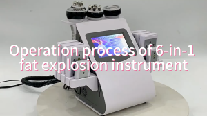 [Beatriz] 6 in 1 Desktop Body Shaping and Slimming Device 40K Ultrasonic Cavitation Vacuum RF Laser Beauty Equipment