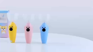 LOV kids electric toothbrush แปรงสีฟันไฟฟ้าสำหรับเด็กอายุ 2-12 ปี ออกแบบรูปตัว U