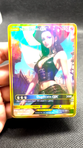 One Piece: Nico Robin Pokemon Holographic Cards