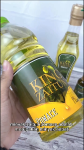 KING Pomace Minyak Zaitun Olive Oil Untuk Memasak 1 Liter