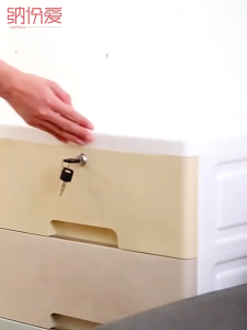 Macaron Cabinet Thickened storage cabinet Storage cabinet Plastic organising box Home storage Higher drawer wardrobe衣柜 收纳柜 置物柜 Lemari Kabinet Penyimpanan Lemari Pakaian Lemari penyimpanan laci pengatur lemari penyimpanan plastik yang menebal