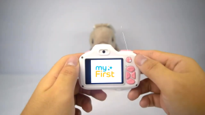 myFirst Camera 3 - Mini Camera with Extra Selfie Lens Toys for Boys and Girls Free Shockproof Case and Neck Lanyard