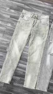 Quần jean nam quảng châu SIÊU CẤP phối họa tiết rách đẹp chất thời trang chất vải bò nhập co dãn tốt chuẩn phong cách shop