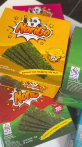 Norigo Snack Rumput Laut Sachet All Varian 36gr Isi 12 Sachet