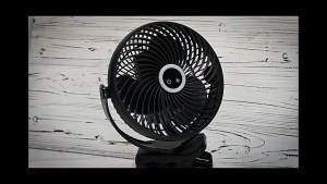 [Woodz] Opolar Rechargeable Portable Light Clip Outdoor USB Camping Fan Speed Hook and Clip Design (10000mAh/ 8") WH501