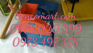 Máy cắt lát sắn  khoai mài chạy dây coroa