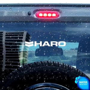 2X Haro Bikes Stickers | Weather proof die-cut logo decals | 8 inches