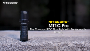Nitecore MT1C Pro Flashlight - 1000 Lumens - UHi 20 LED - USB-C Rechargeable 18350 Battery - IP68