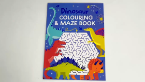 Dinosaur Mazes & Colouring Book With Fun Illustrations & Over 40 Mazes For Kids