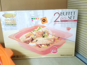 Prasmanan Melamine / Buffet Set Single PS0601 / Golden Dragon / Melamine