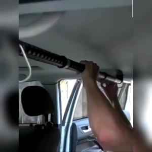 ราวตากผ้า ไม้แขวนเสื้อในรถ ในรถยนต์ ราวแขวนในรถราวตากผ้า ที่ตากผ้า