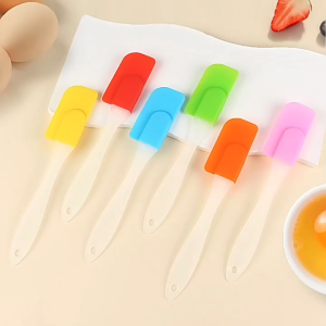 Spatula kue silikon oles mentega sepatula silicon alat aduk adonan food grade