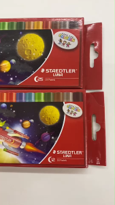 สีชอล์ค STAEDTLER LUNA ลูน่า รุ่น 2410LC12 (12 สี) และรุ่น 2410LC25 (25 สี) ราคา/กล่อง | เคแคมปัส เครื่องเขียน