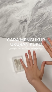 Kuku Palsu Nail Art Navy Cateye