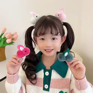 SK-C1133 Jepit Rambut Motif Kelinci Lucu Jepitan Aksesories Rambut Anak dan Wanita Rabbit Hair Clip
