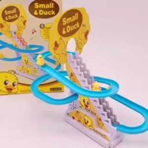 Mainan Edukasi Anak Bayi Bebek Tangga Seluncur Musik Lampu Small Duck Track Seluncuran Musikal