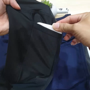 Quần Ngố Tập Gym Nữ Phối Lưới - Quần Legging Lửng