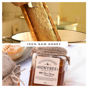 Madu + Sarang Raw Honey Blooming Seven