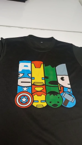 ( Kaos Anak ) Monstahopkids Kaos Anak Laki-Laki Perempuan Motif SUPERHERO GRUP Bahan 24s