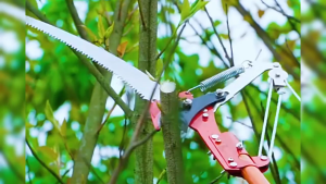 JLD Gunting Dahan Tarik Pisau Tali Multifungsi/Gergaji 2 in 1/Pemotong Dahan Tree pruner saw/trimmer
