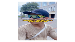 Kacamata Sepeda 9270 Lensa Mercury Anti Silau Outdoor Sport Bike Aksesoris with 4 Pilihan Warna MNOP