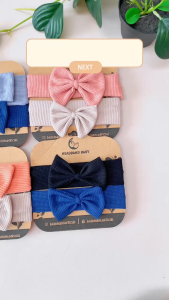 Halomam - Bandana Baby Wide Set (Bandana bayi Perempuan 3 Bulan - 3 Tahun)