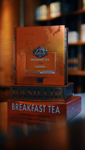 Basilur Asia Breakfast Tea Collection 40E Individual Foil Wrapped Teabags
