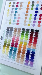 【Local Shipment】62 pieces*15ml gel nail polish set 60 color nude nail enhancement set free color plate