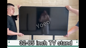 ขาตั้งทีวี 55 นิ้ว ขาตั้งพื้นอเนกประสงค์ ปรับความสูงได้ หมุนได้ ตั้งถ่ายทอดสด ขาตั้งทีวีล้อเลื่อน เคลื่อนย้ายได้มีล้อ แข็งแรงทนทาน คุณภาพดี เหมาะกับฉากต่างๆ