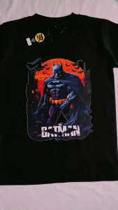 Kaos Anak Distro Lakilaki Motif Batman 1-10 Tahun Katun 30s Terbaru Keren
