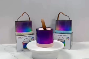 【🔥SG SELLER🔥】RICHMENTGADGET Portable Karaoke Machine Mini Bluetooth Speaker with Dual Wireless Handheled Microphones for All Smartphones Music Party G Shape RGB Colorful Speaker for Kids Adults Boys and Girls Birthday Gifts Home Party Indoor Outdoor