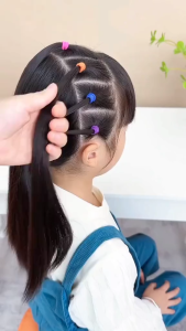 Ikat Rambut Donat Chibi Warna Warni/Aksesoris/Karet Donat Murah Grosir/ikat rambut lucu anak dewasa