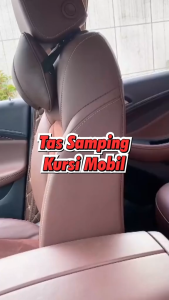 Tas Samping Jok Mobil Penyimpanan Barang Multifungsi Model Gantung Car Seat Organizer Warna Acak