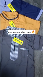 Baju Koko Anak Laki-laki 1-8 Thn Pakistan Model Lis Terbaru 2024 Murah
