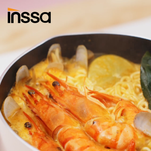 INSSA Nồi sữa thức ăn dặm cho bé nồi chống dính nồi nấu mì