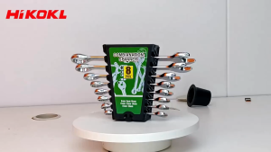 10pcs Combination Wrench Set 8 to 22mm Dual Purpose Auto & Home Repair Tools