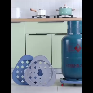 Universal Pulley Loader Trolley Universal Wheel Protable Washing Machine Trolley Rack With Brake Liquefied Bottle Rack