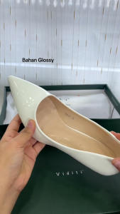 Viditi Esme Glossy Heels 4 cm // Sepatu Import Wanita // Tumit // Hak Tinggi // Polos // Pesta // Wedding // Nikahan // Wisuda // Seserahan