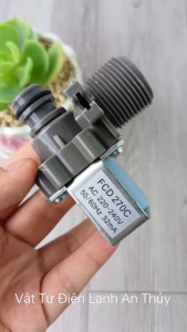 Van cấp đơn Toshiba - van cấp nước đơn máy giặt toshiba - van cấp nước máy giặt - loại tốt [ van đơn toshiba ]